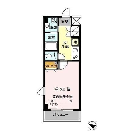 ウィスタリアの物件間取画像